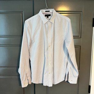 Men's Large Banana Republic Non-Iron Untucked Fit Long-Sleeve Shirt